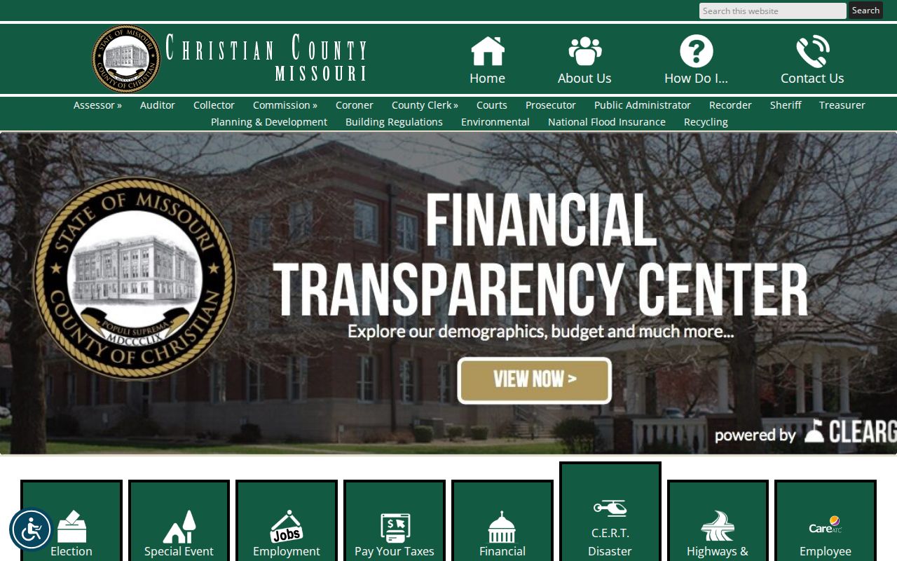 Christian County criminal records government office source